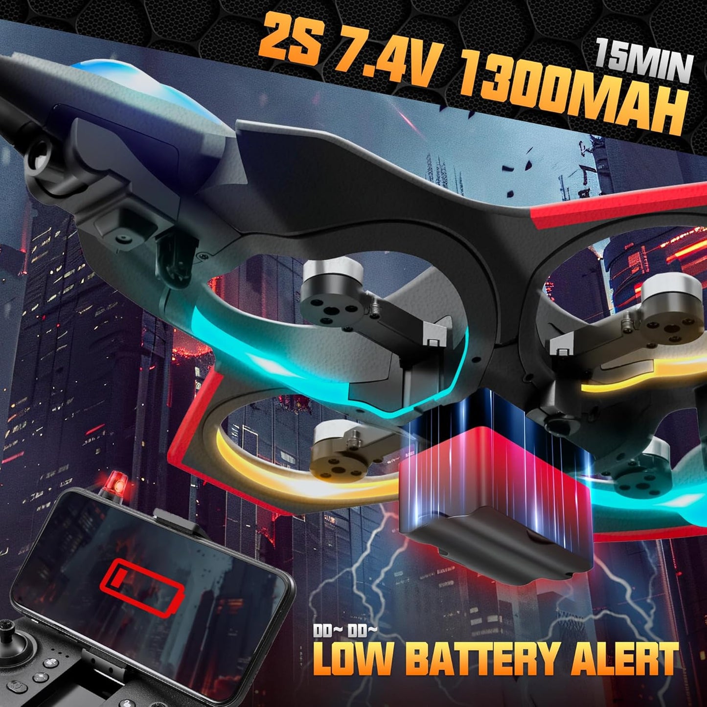 RC Flying Stunt Fighter Jet Drone| 360° Flip Fighter Jet Toy | Gravity Sensing | Stunt Roll | Best Gift