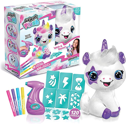 Airbrush Plush Unicorn toy