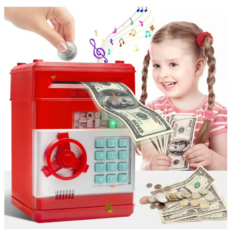Electronic Password protected Piggy Bank for Kids