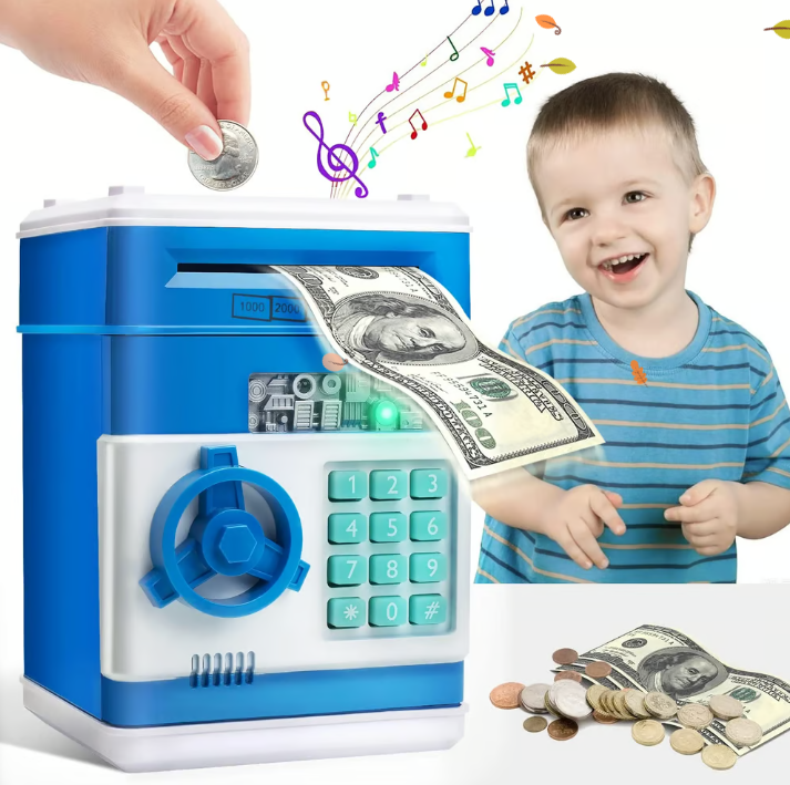 Electronic Password protected Piggy Bank for Kids