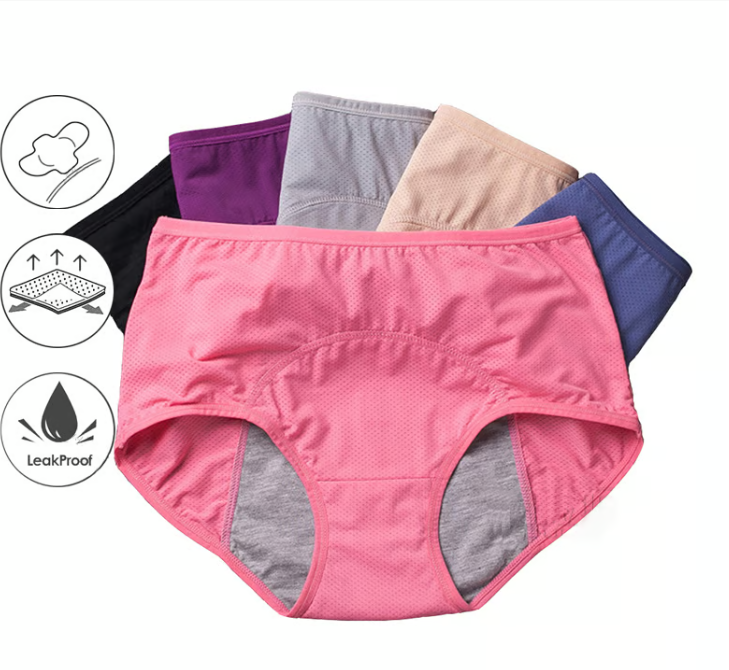 Leak-Proof Menstrual Period Panties