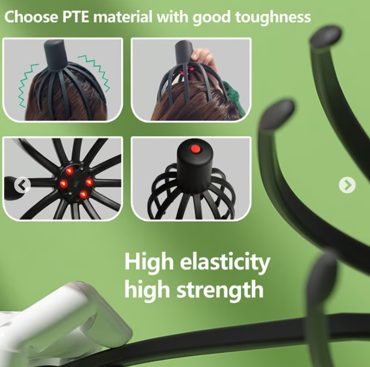 12 Heads Vibrating Head Massager