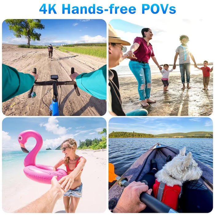 I3 4K Thumb Action Cameraš·