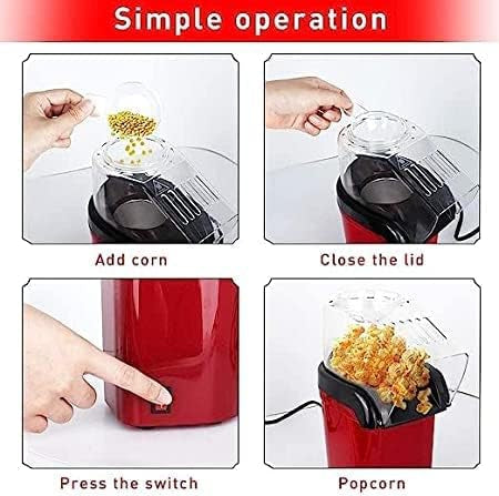 Hot Air Popcorn Maker -500ML