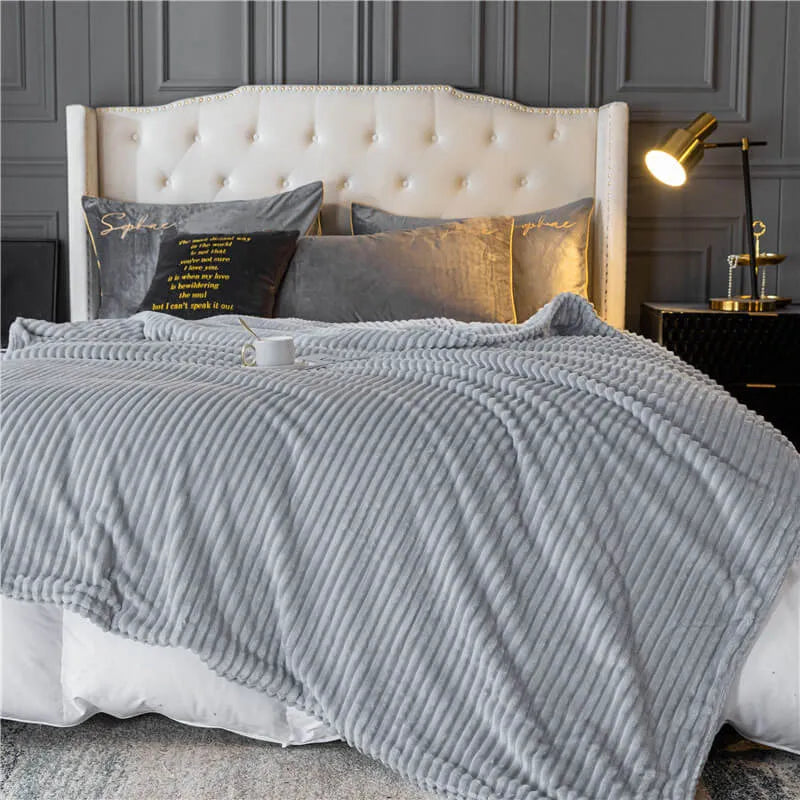 Double-sided Milk Velvet Bed All Season Blanket