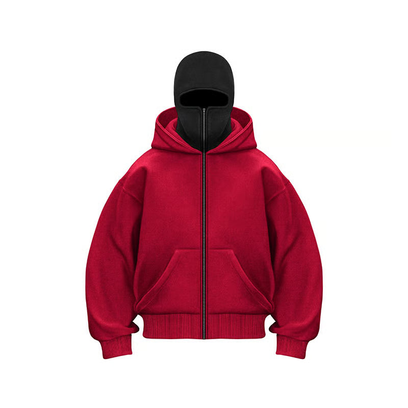 Trending Unisex Double Hooded Ninja Hoodie