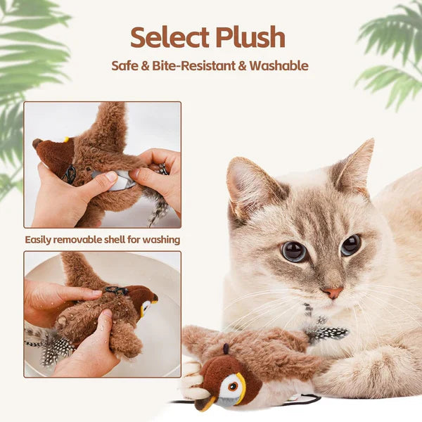 Interactive Chirping Bird Pet Toy -🔥 Last Day 35% OFF