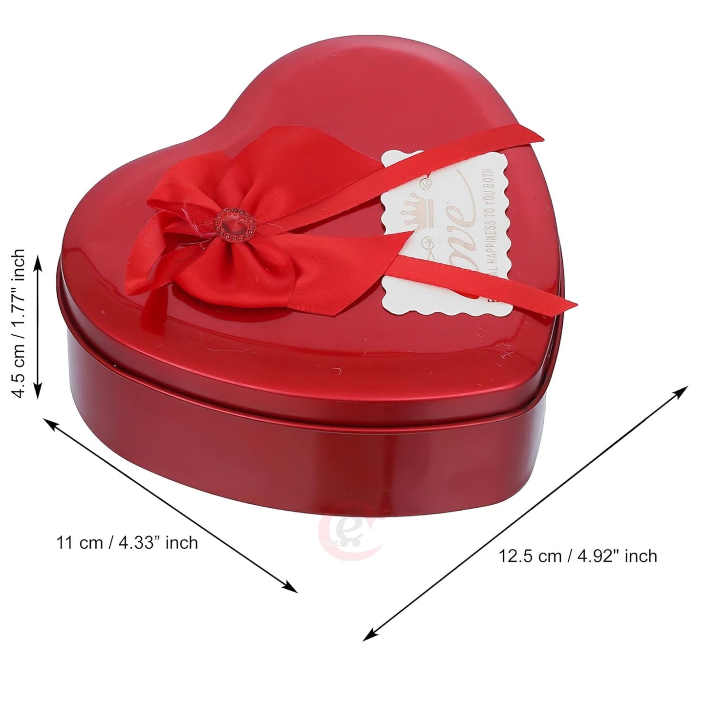Valentine's Day Gift | I Love You Teddy Bear & Roses Heart Shaped Gift Box |