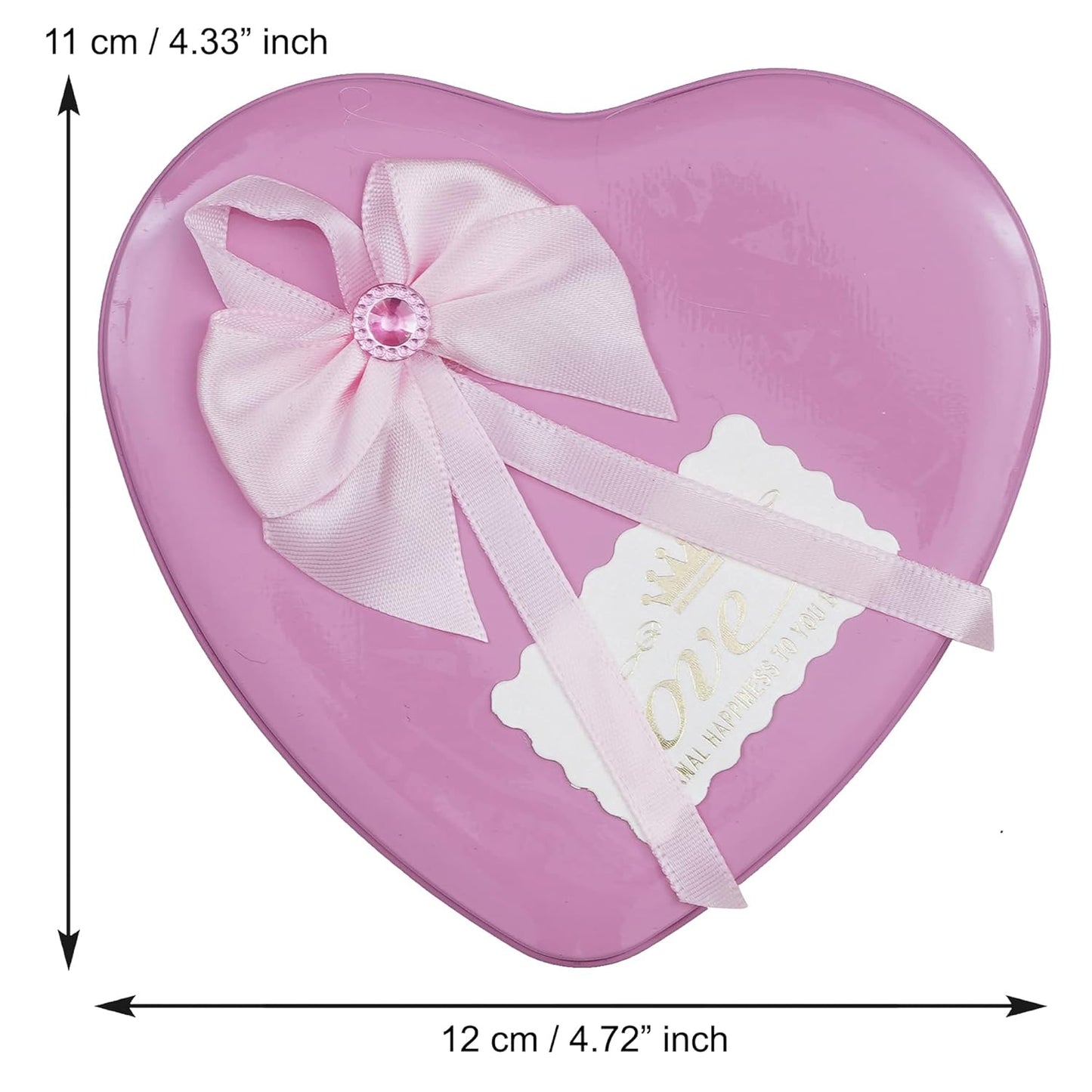 Valentine's Day Gift | I Love You Teddy Bear & Roses Heart Shaped Gift Box |