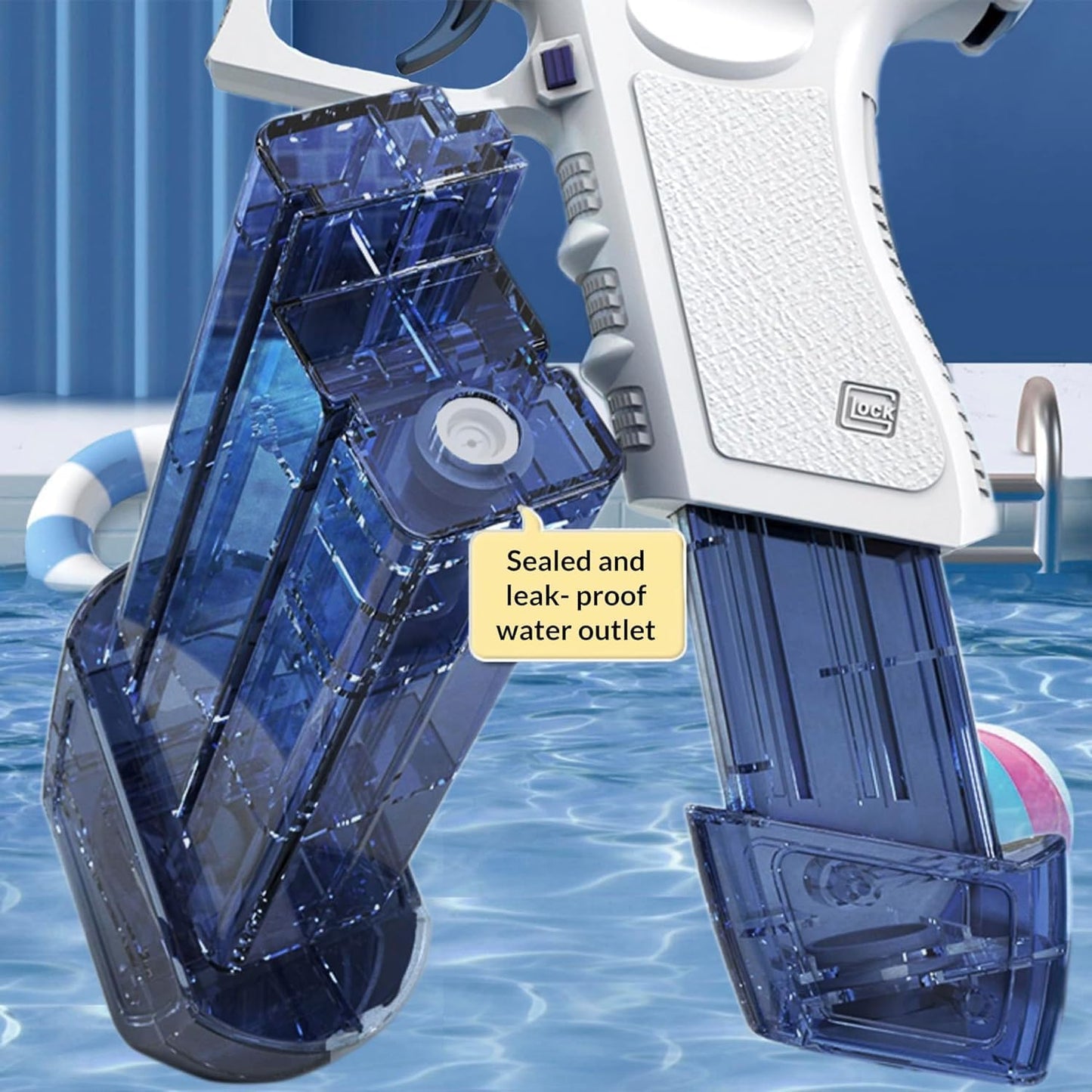 Rechargeable Electric Water Toy Gun -Best Holi Water Gun