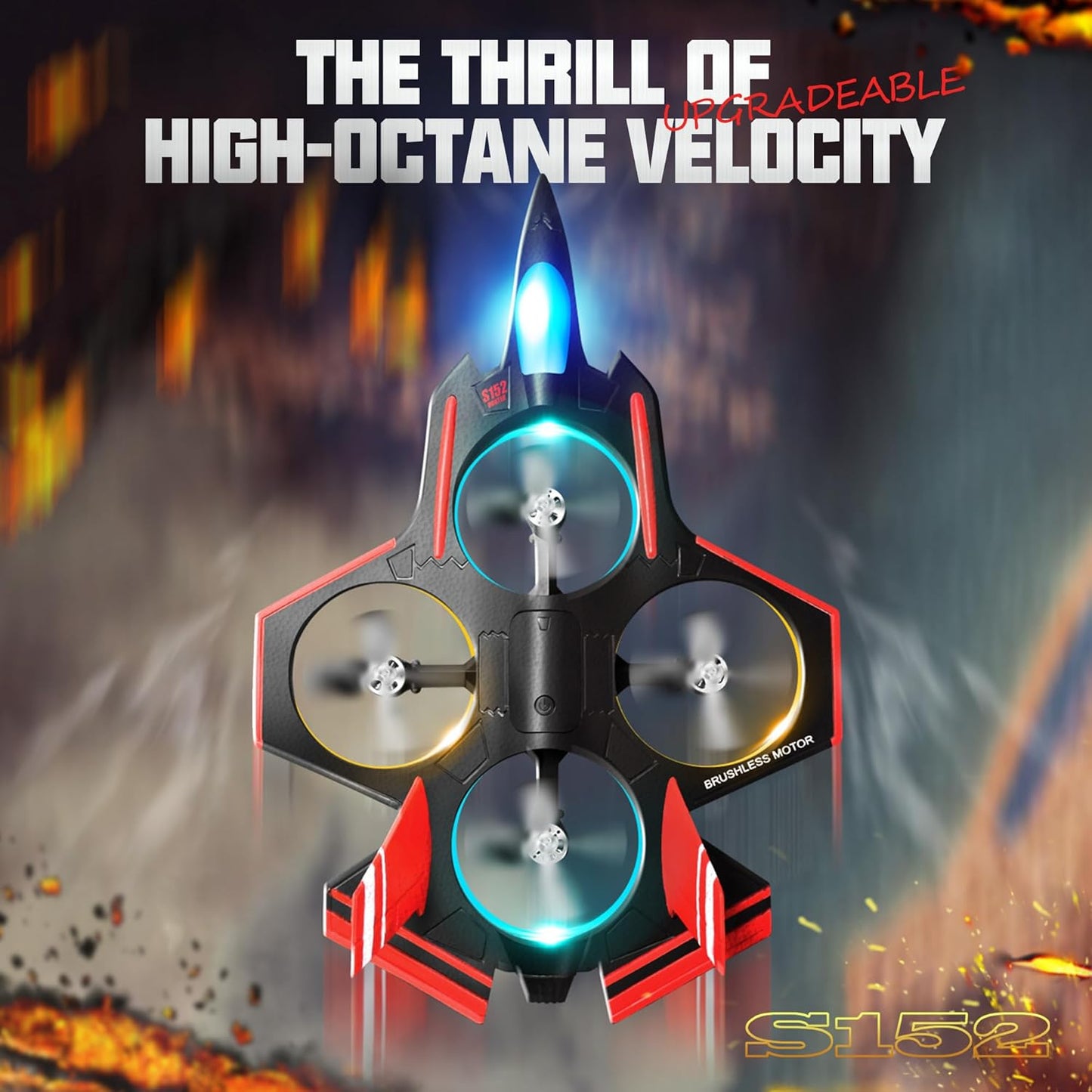 RC Flying Stunt Fighter Jet Drone| 360° Flip Fighter Jet Toy | Gravity Sensing | Stunt Roll | Best Gift