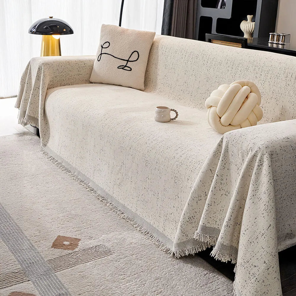 Modern 2 Side Chenille Anti-Cat Scratch Sofa Cover