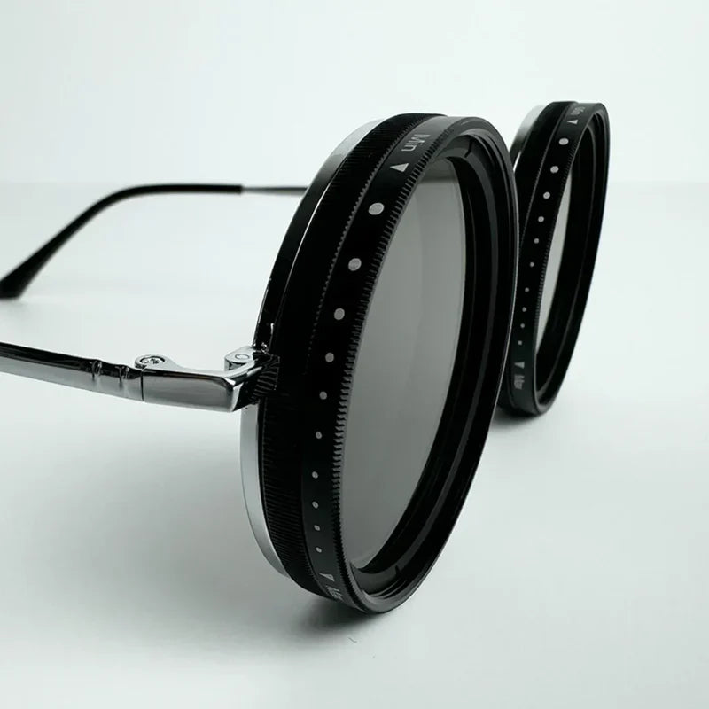 Adjustable ND Filter Sunglasses- 9 Level of Shades