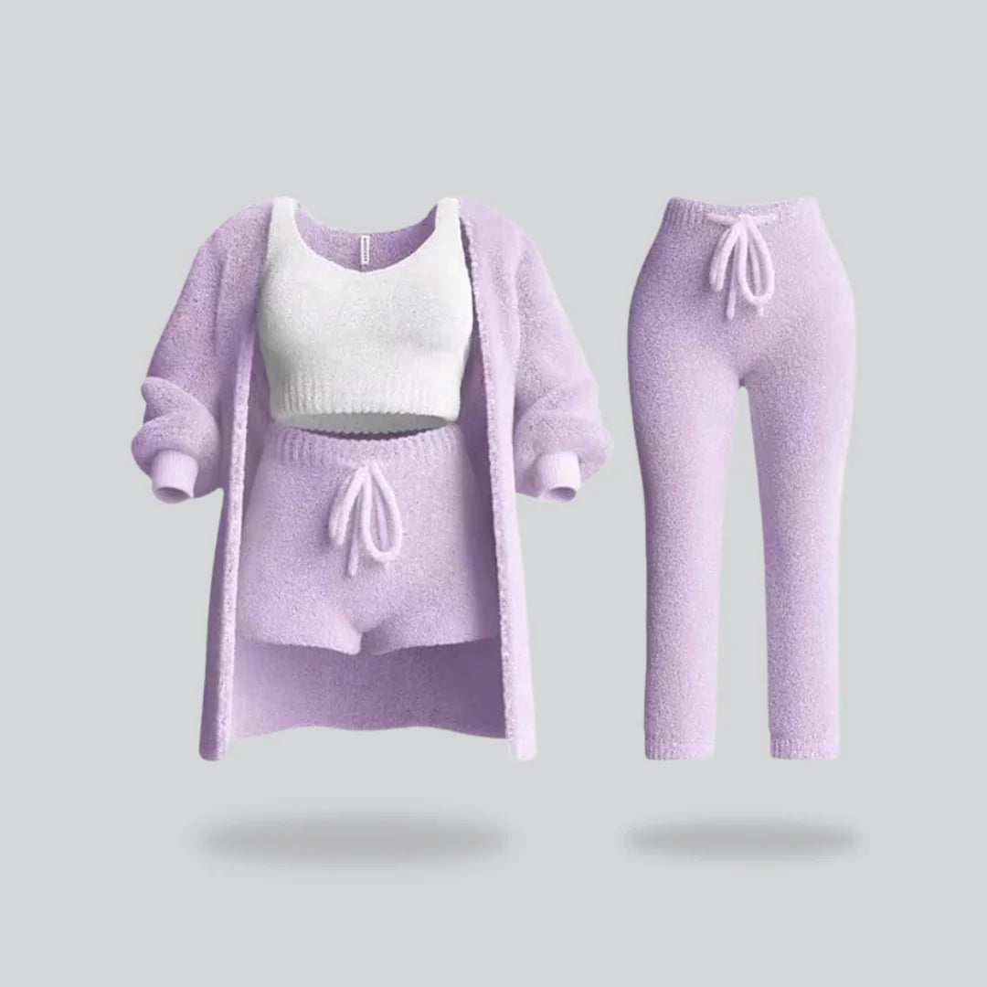 Cozy Knit For Women Set Of 4 Pieces.