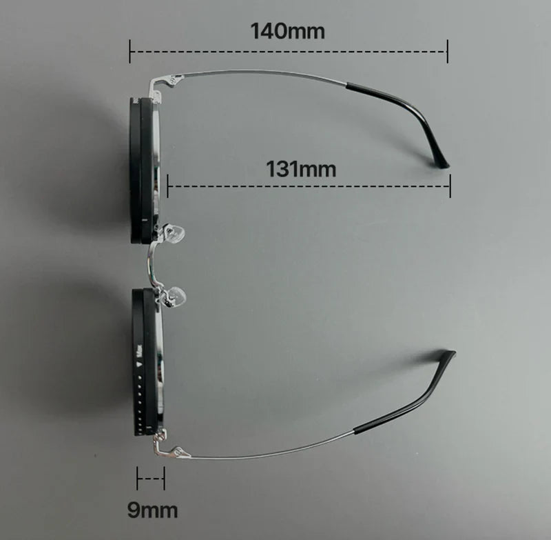 Adjustable ND Filter Sunglasses- 9 Level of Shades