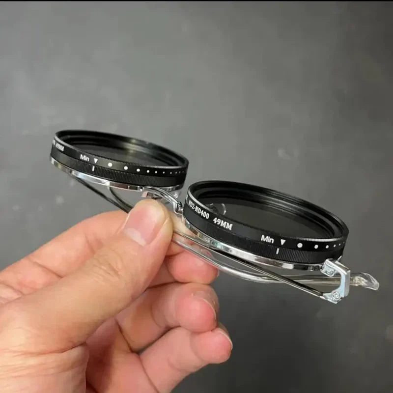 Adjustable ND Filter Sunglasses- 9 Level of Shades