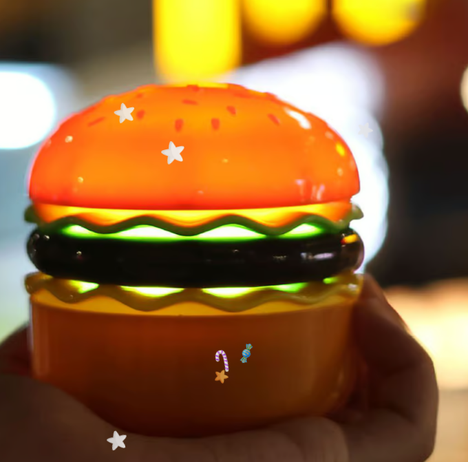 Bright Burger Lamp🍔🍔