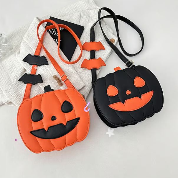 Halloween Pumpkin Crossbody Bag
