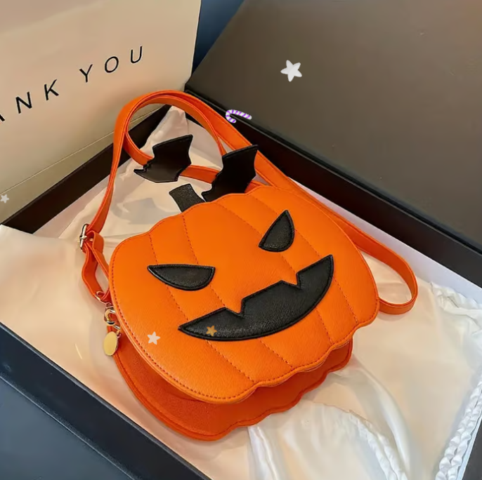 Halloween Pumpkin Crossbody Bag