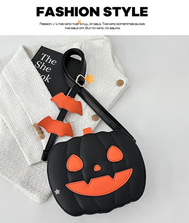 Halloween Pumpkin Crossbody Bag