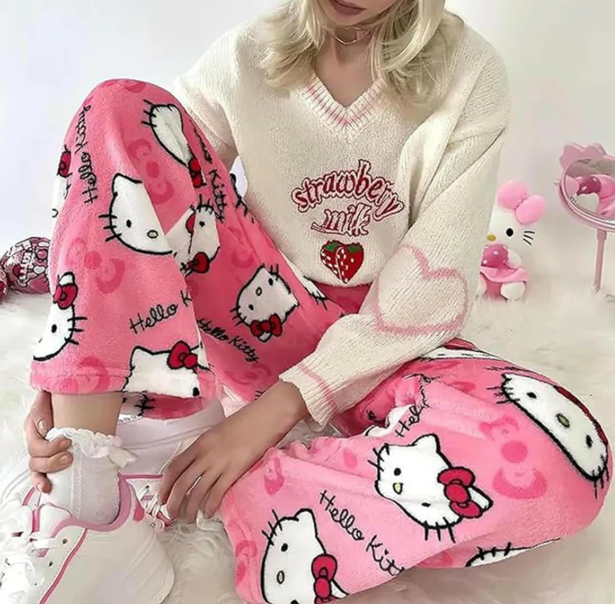 🔥Buy 1 get 1 Free🔥 - Hello Kitty Cozy Pajamas set
