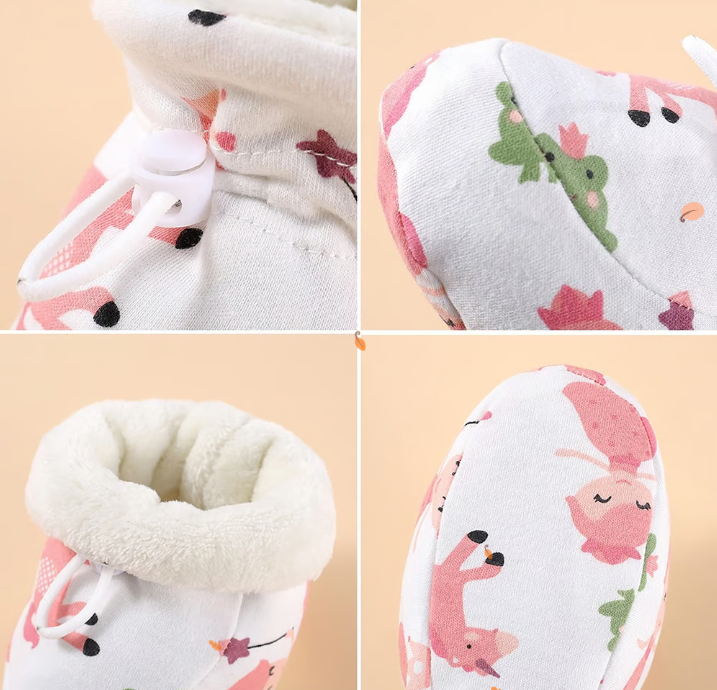 Warm Cozy Furry Baby Boots