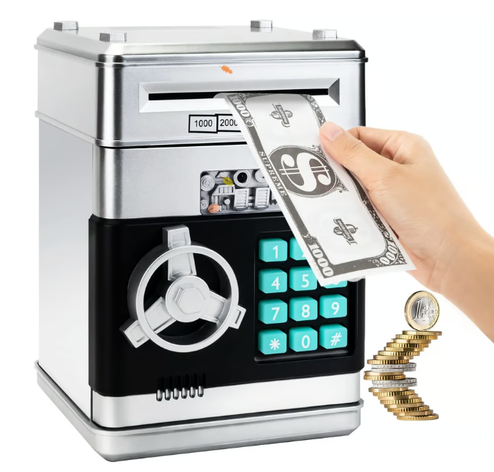 Electronic Password protected Piggy Bank for Kids