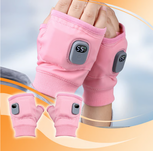 Thermostatic Heated Fingerless Gloves