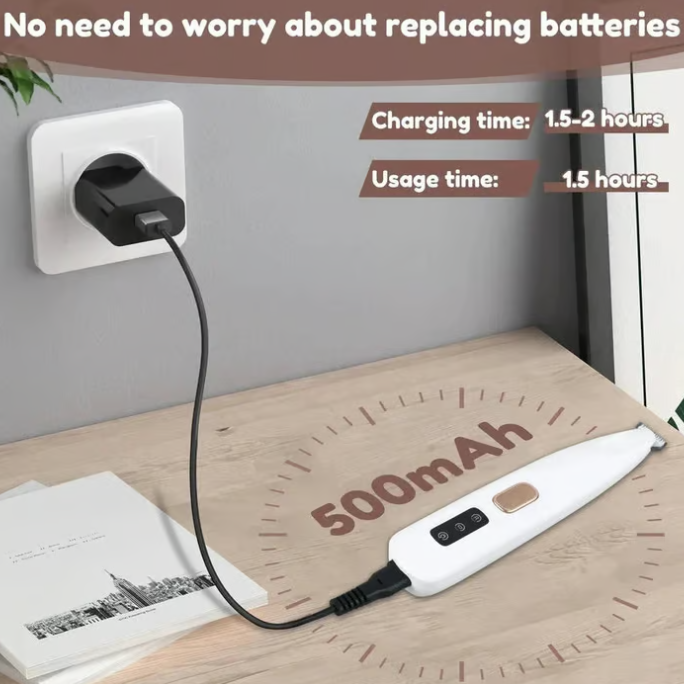 Waterproof Rechargeable Pet Grooming Shaver