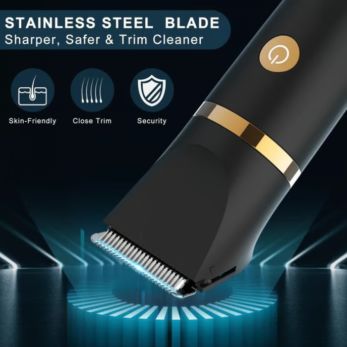 All-in-one Cordless Waterproof Hair Shaver for Men