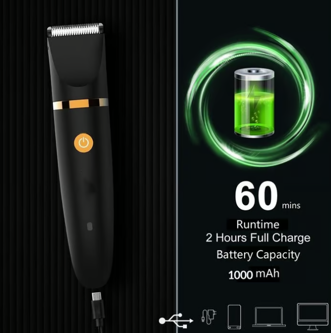 All-in-one Cordless Waterproof Hair Shaver for Men
