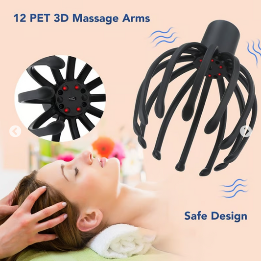 12 Heads Vibrating Head Massager