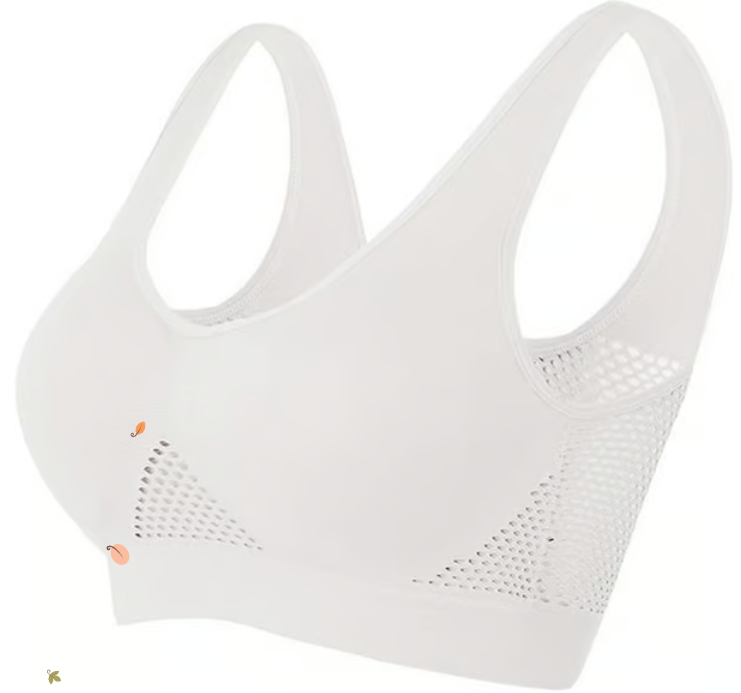 Breathable Wireless Anti-Sagging Breasts Bra-Set of 2