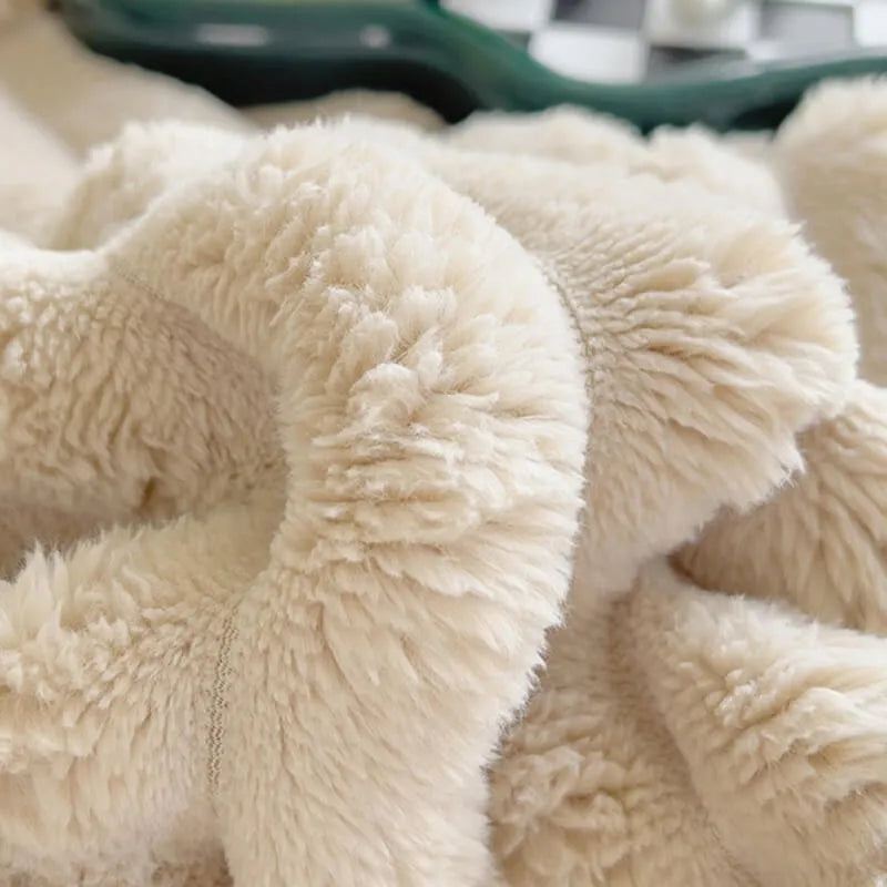 Warm Plush Throw All Season Blanket