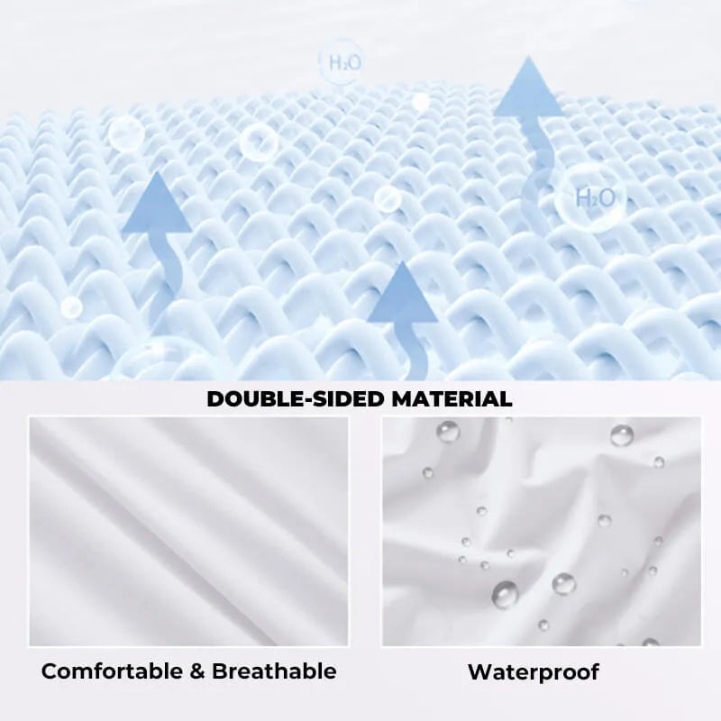 Waterproof Skin-friendly Comfortable Mattress Protector Cover Fitted Sheet