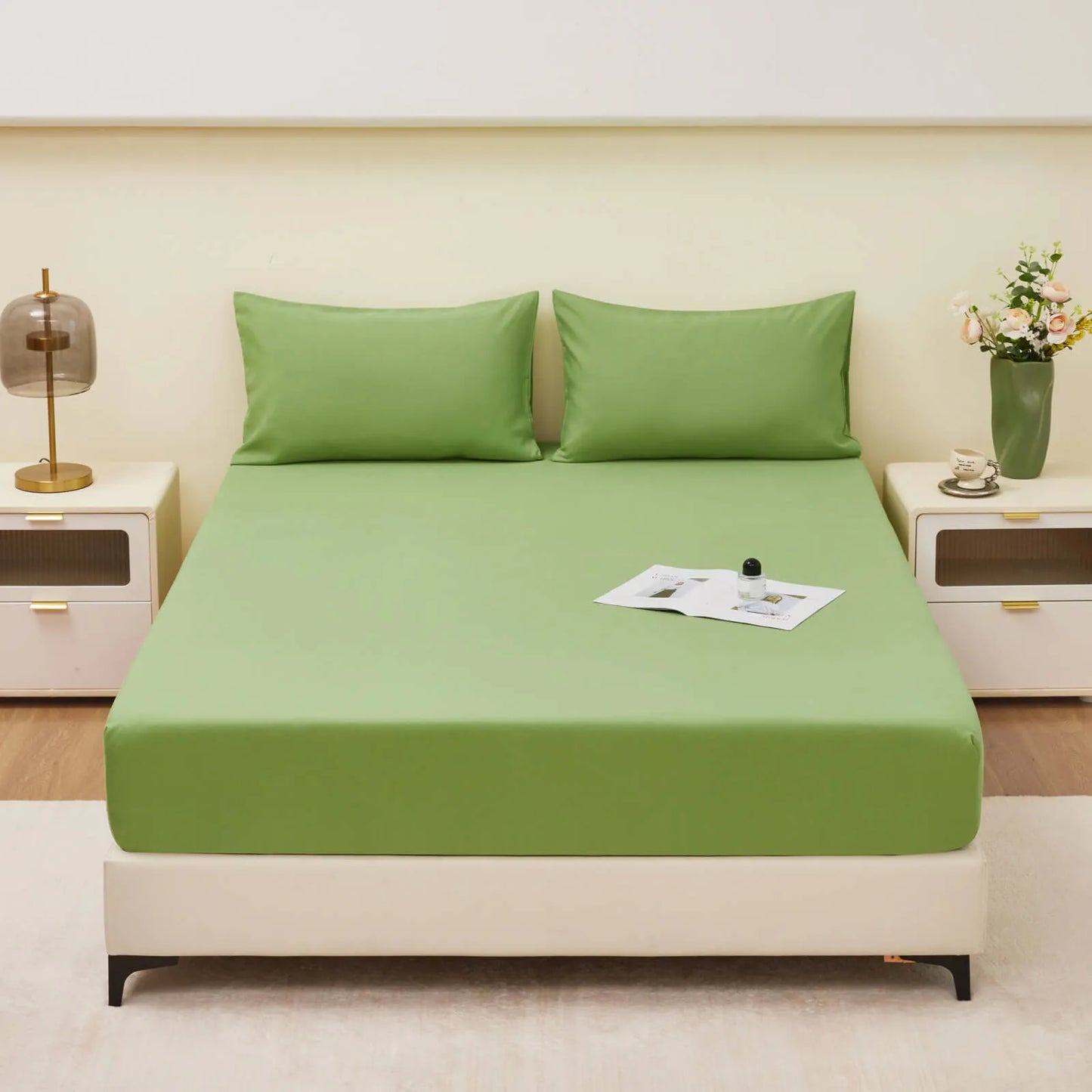 Waterproof Skin-friendly Comfortable Mattress Protector Cover Fitted Sheet