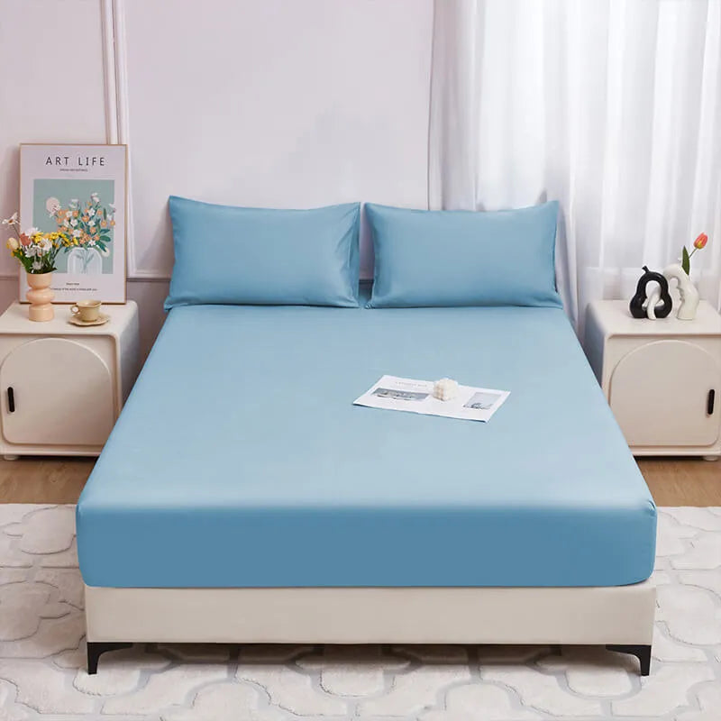 Waterproof Skin-friendly Comfortable Mattress Protector Cover Fitted Sheet