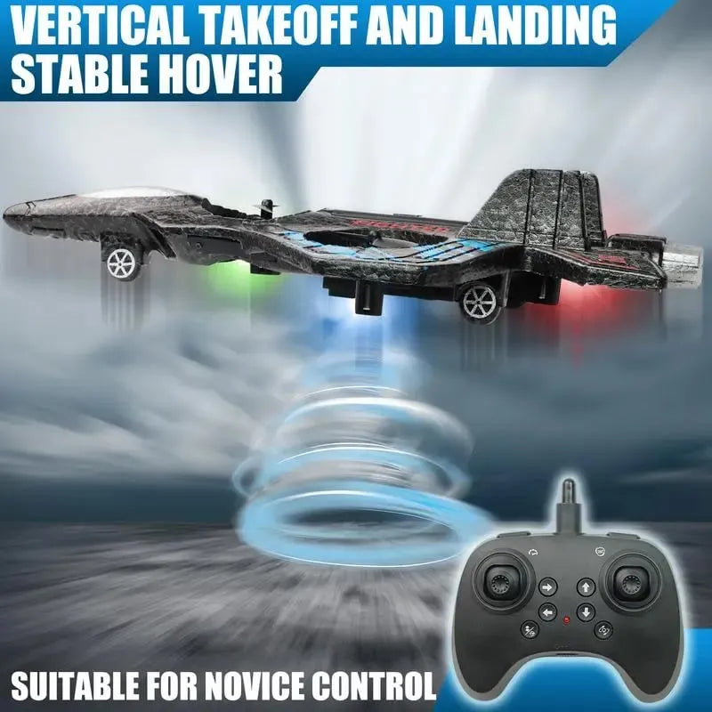 🛩️RC Flying Stunt Fighter Jet | 360° Flip Fighter Jet Toy | Gravity Sensing | Stunt Roll |