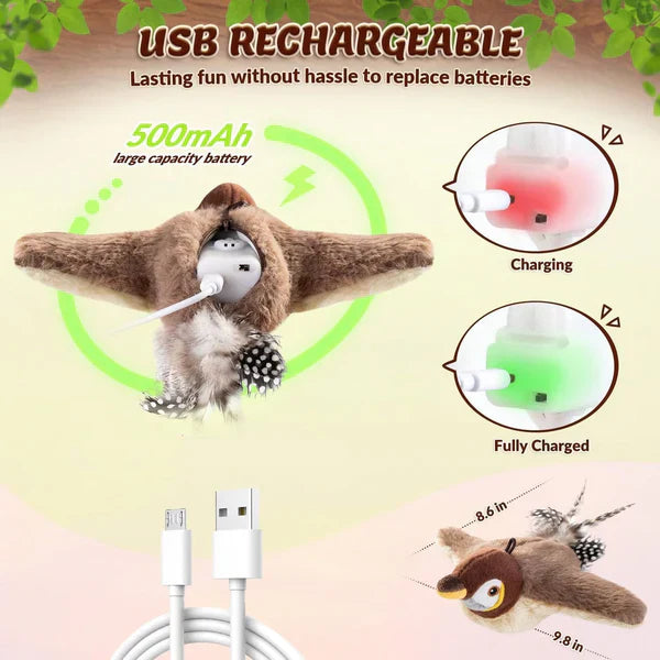 Interactive Chirping Bird Pet Toy -🔥 Last Day 35% OFF