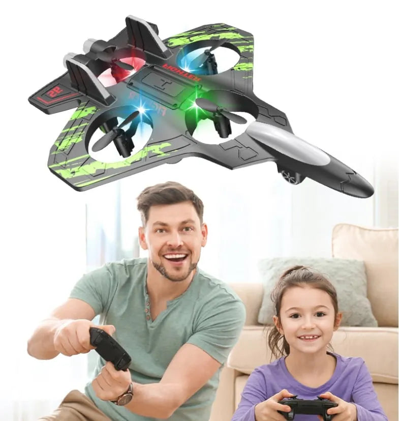 🛩️RC Flying Stunt Fighter Jet | 360° Flip Fighter Jet Toy | Gravity Sensing | Stunt Roll |