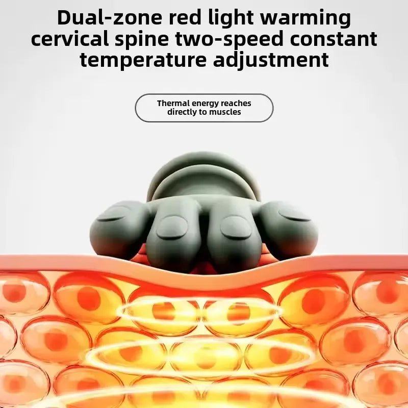 3D Deep-Kneading Neck, Shoulder & Back Massager | Full Body Massage | Reduce Muscle Tention and Stiffness